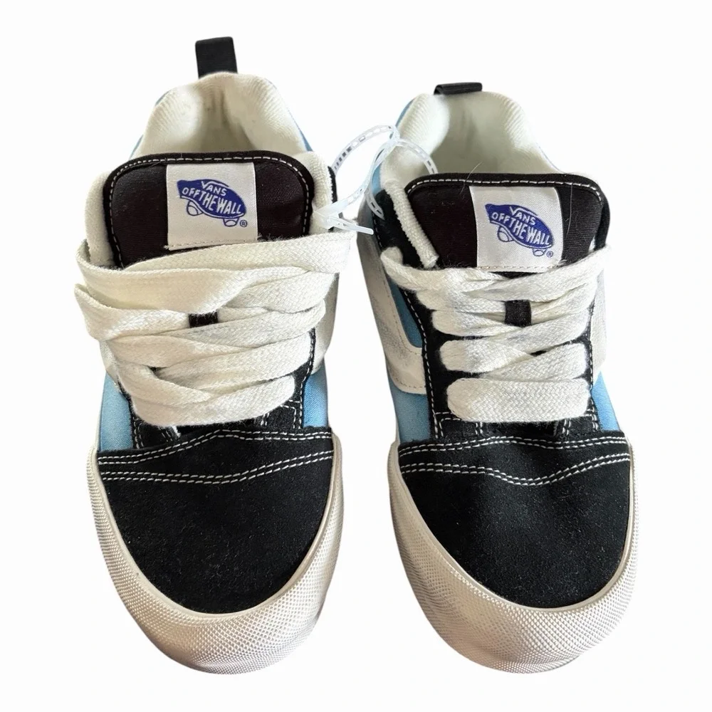Vans Knu Skool Wave Washed Bluestone Womens Size 6 Casual Sneakers VN000CRPJCN
